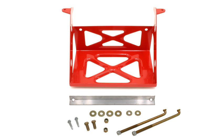 BMR 1982-2002 3rd Gen F-Body Battery Relocation Mount Kit - Red