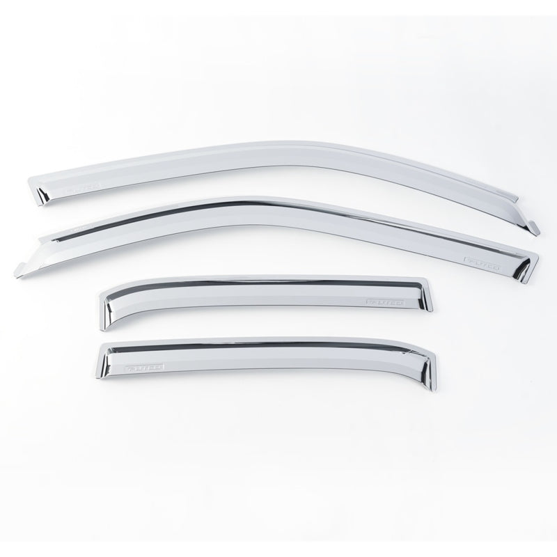 Putco for 2014-2018 Chevrolet Silverado LD - 4 Door - Crew Cab Element Chrome Window Visors