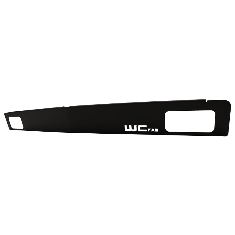 Wehrli Custom Fabrication WCF100427-FTB Bumper Valance Filler Panel with Tow Hooks Texture Black for 2015-2019 Chevrolet Silverado 2500 HD / 3500 HD