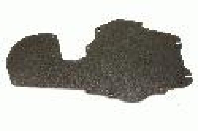 BMR 1968-1972 A-Body A/C Delete Panel (Aluminum) - Black Hammertone
