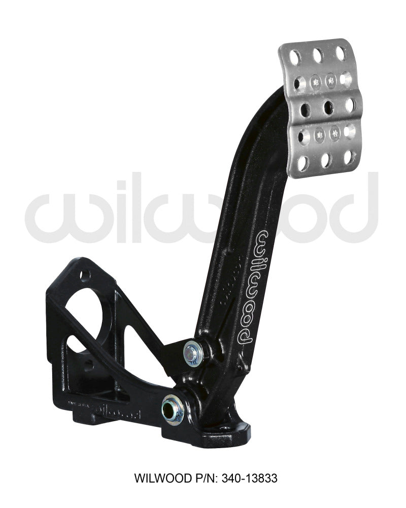 Wilwood Adjustable Single Pedal - Floor Mount - 6:1 - #340-13833