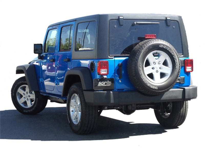 Borla 140634 12-15 Jeep Wrangler 3.6L V6 Auto/Manual Trans Turndown Tip Dual Left Rear Exit Exhaust - #140634