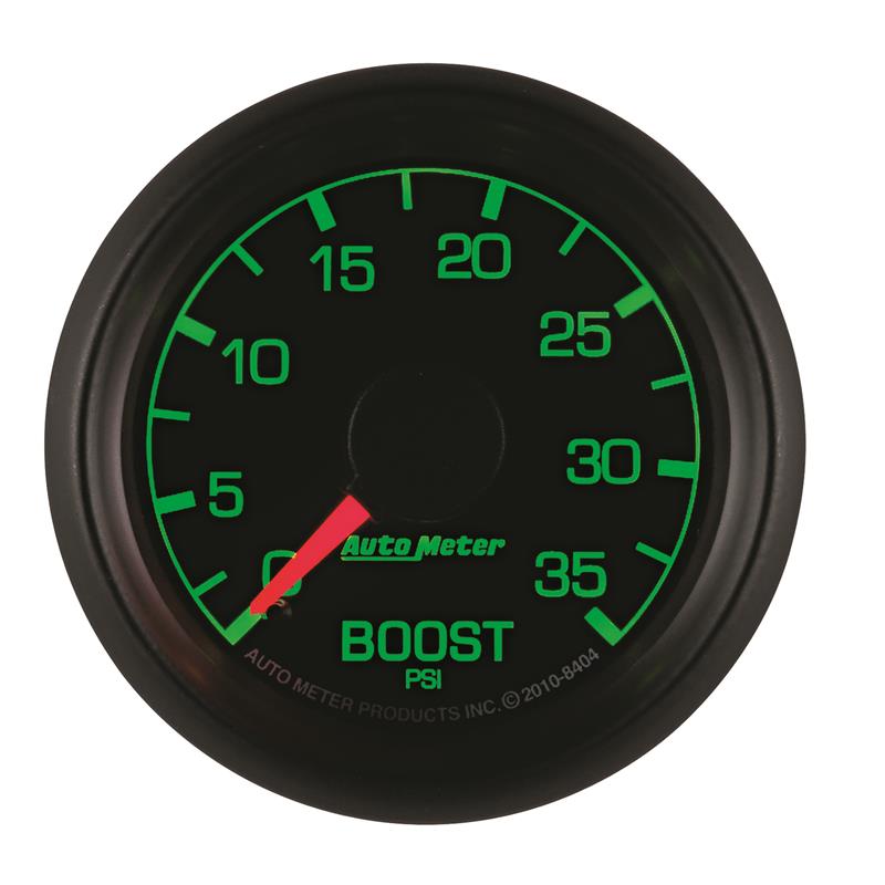 AutoMeter 8404 Factory Match 52.4mm Mechanical 0-35 PSI Boost Gauge for Ford