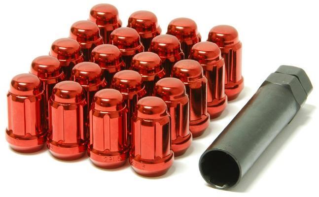 Wheel Mate 31886R Muteki Open End Lug Nuts Red M12x1.50