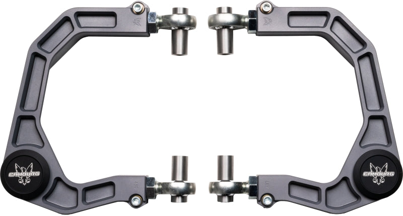Camburg Engineering CAM-110214-GRY KINETIK Billet Uniball UCA Gray for 2021-2025 Ford Bronco (Excluding Raptor)