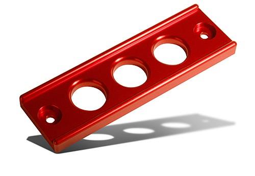 BLOX Racing Billet Battery Tiedown - Black BXAC-00409-BK