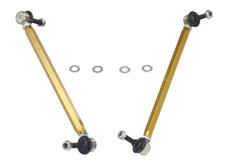 Whiteline KLC105 Front Sway Bar Link Kit Adjustable Ball End Links for 2012-2017 Land Rover Range Rover Evoque