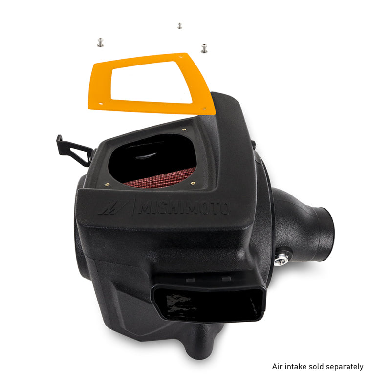 Mishimoto 2021+ Ford Bronco Air Intake Lid Kit - Blue/Yellow - #MMAI-BR-LIDS