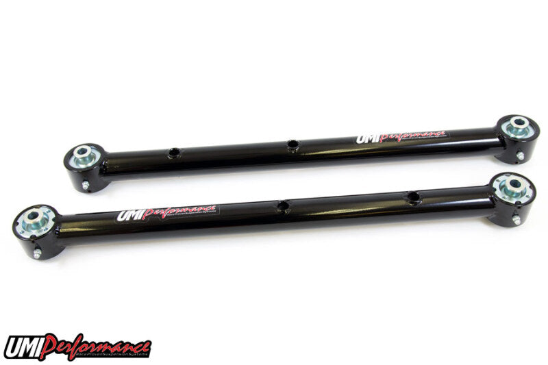 UMI Performance 3040-B Rear Lower Control Arms Roto-Joint/Roto-Joint Black