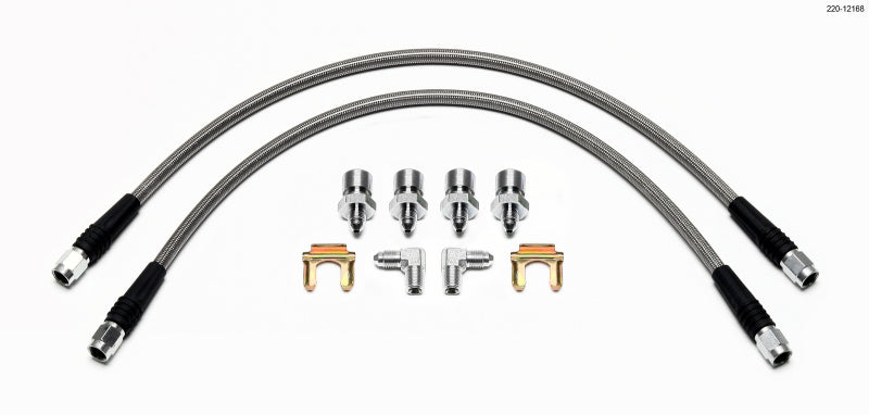 Wilwood Flexline Kit Front 1965-1969 Ford Mustang - #220-12168