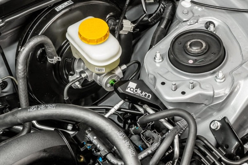 Radium Engineering 13+ fits Scionโข FR-S/fits Subaru BRZ Master Cylinder Brace - Green - #20-0104-01