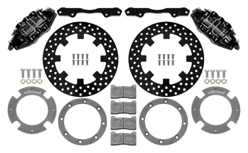 Wilwood 16-21 Polaris RZR XP Turbo Anodized 6-Piston Rear Caliper - #120-17646