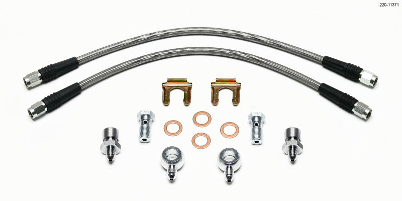 Wilwood Flexline Kit D52 Caliper 14in w/ Banjo 7/16-20 - #220-11371
