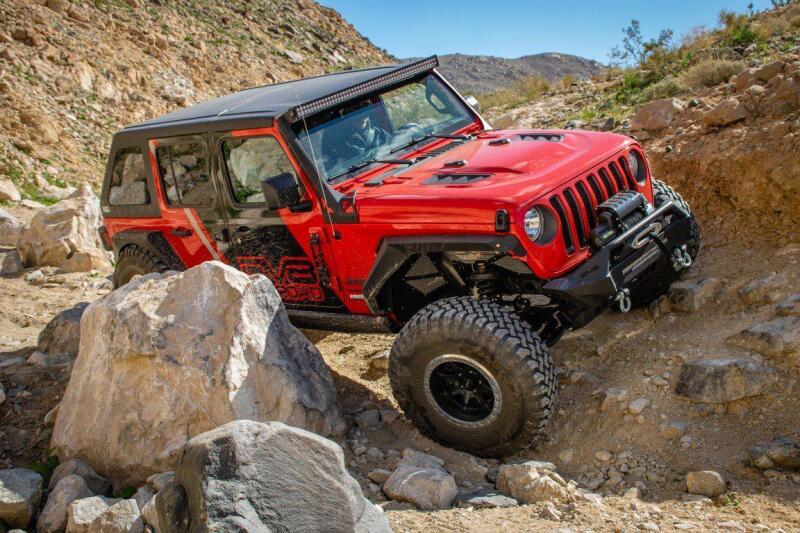 DV8 Offroad 18+ Jeep JL Rubicon Replica Hood - #HDMBJL-TA