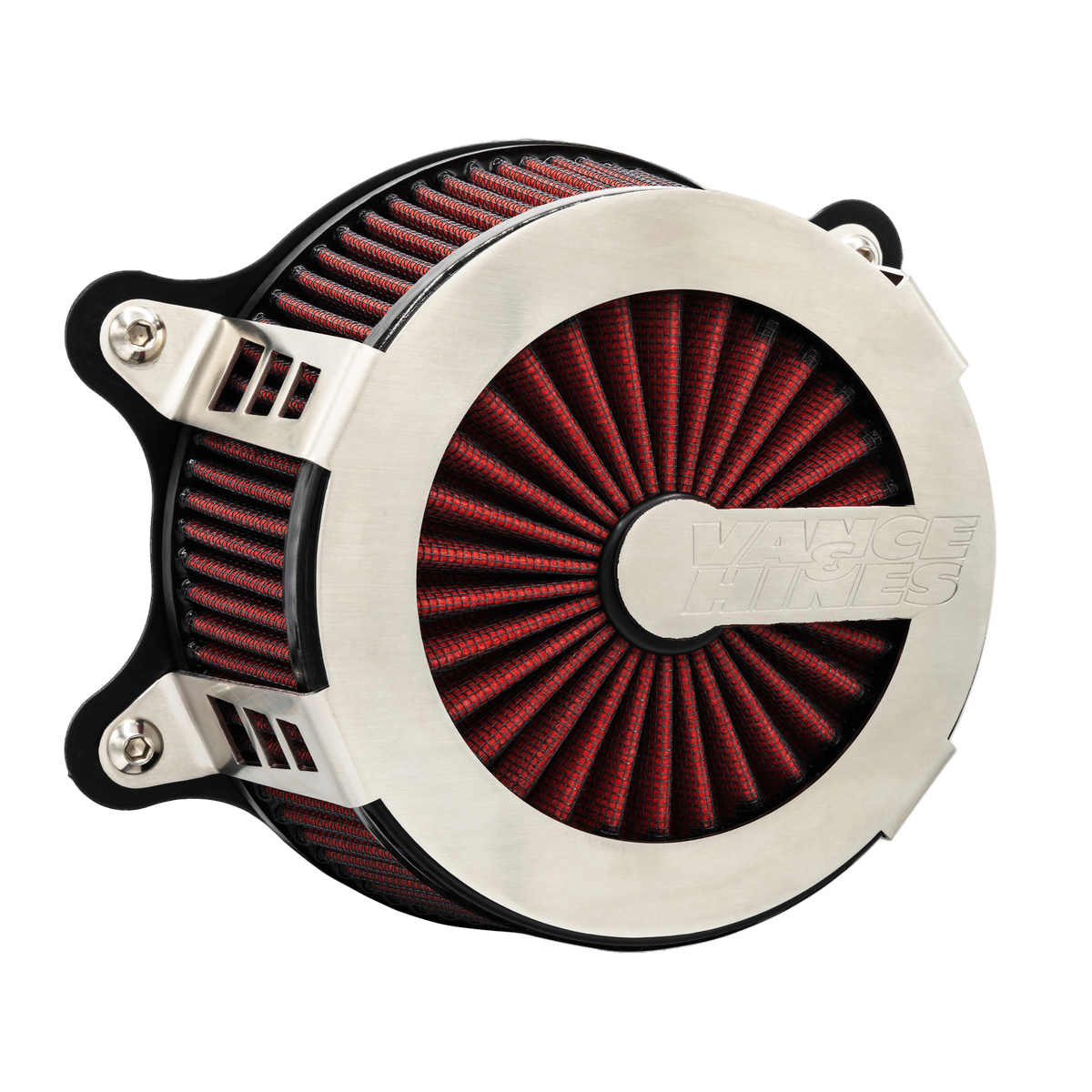 Vance & Hines 71106 Cage Fighter Intake Brushed for 2023-2026 Harley-Davidson Touring/Softail