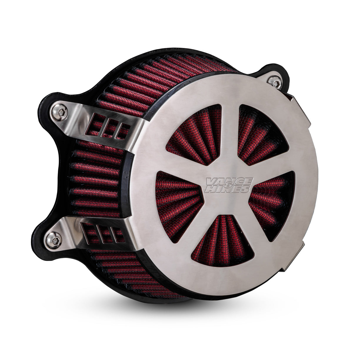 Vance & Hines 71104 Radiant V Intake Brushed for 2023-2026 Harley-Davidson Touring/Softail