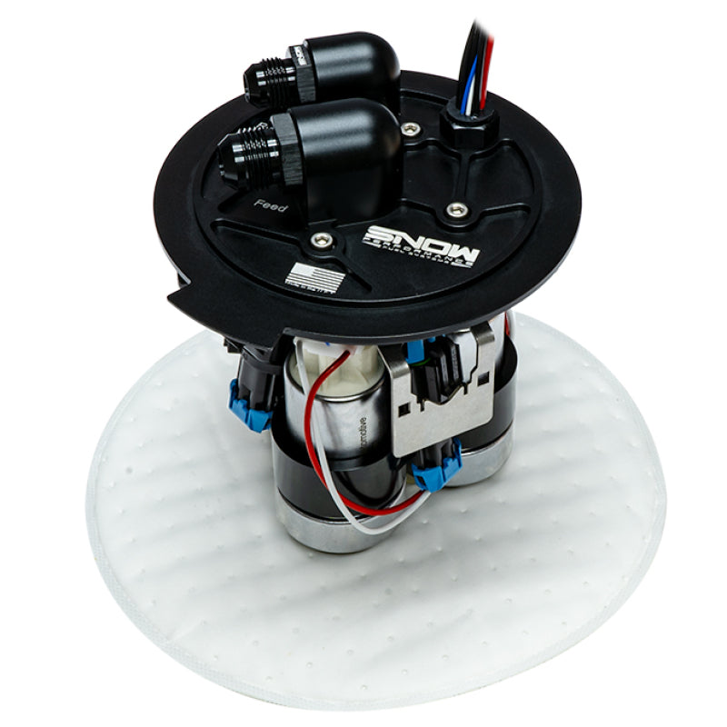 Snow Performance SNF-52200R for Chevrolet Camaro 5th Gen/Cadillac CTS-V 2nd Gen Race Version Fuel Hat (3 Pump)
