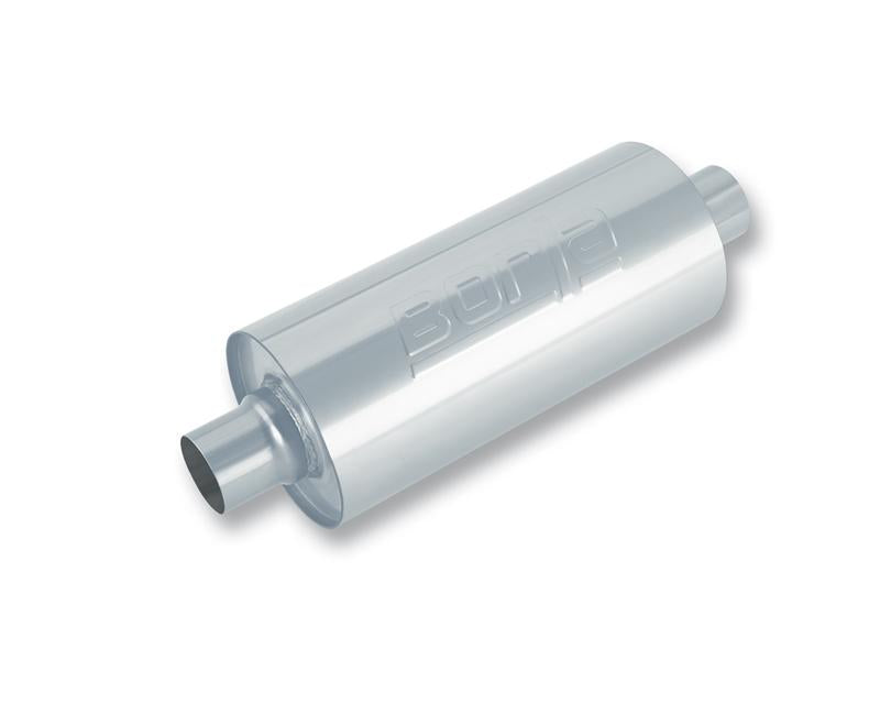 Borla 401158 2.75in In/Out 7.75in Diameter x 24in L Universal Muffler - Heavy Duty Truck Applications - #401158