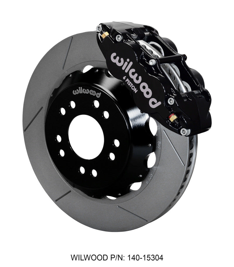 Wilwood Narrow Superlite 6R Front Hat Kit 14.00 63-87 C10 w/ Wilwood Pro Spindles - #140-15304