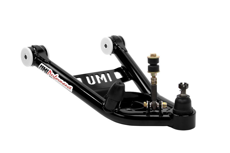 UMI Performance 4032-B Front Lower A-Arms Delrin Black for 1964-1972 GM A-Body