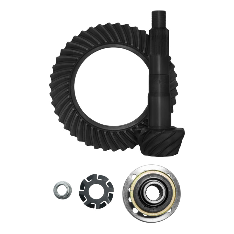 Yukon Gear & Axle YG TLCF-456RK High Performance Gear Set for Toyota Front Axle Reverse Rotation 4.56 Ratio 29 Spline