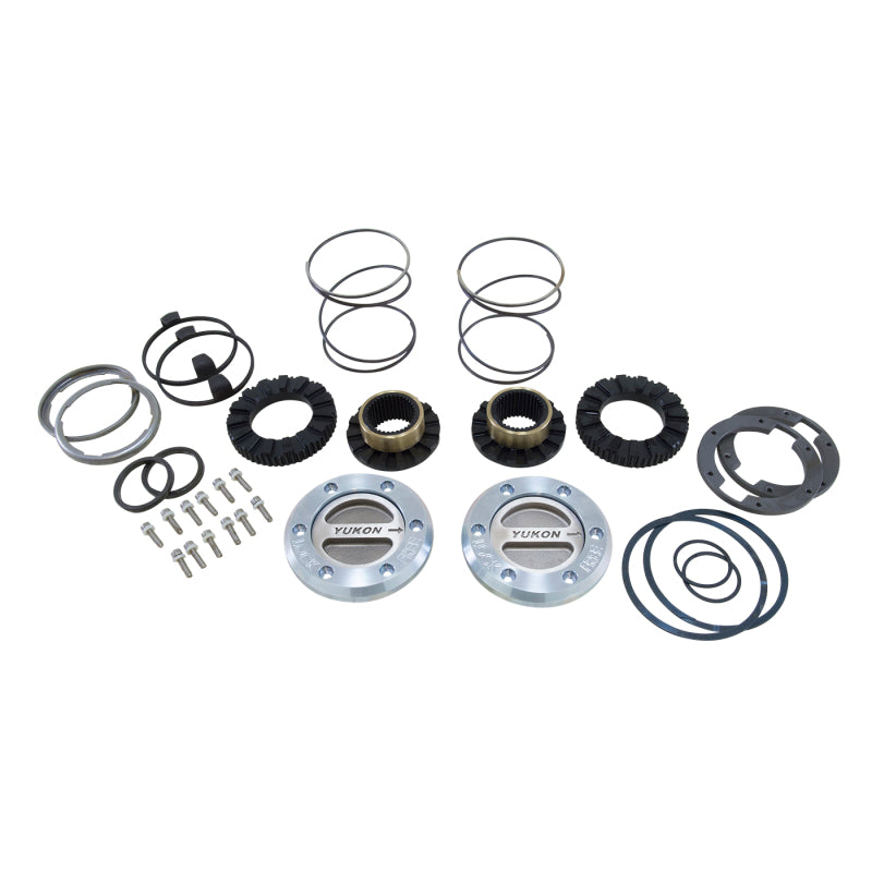 Yukon Gear & Axle YHC70001 Hardcore Locking Hub Set For Dana 60 / 35 Spline 79-91 GM / 78-97 Ford / 79-93 Dodge