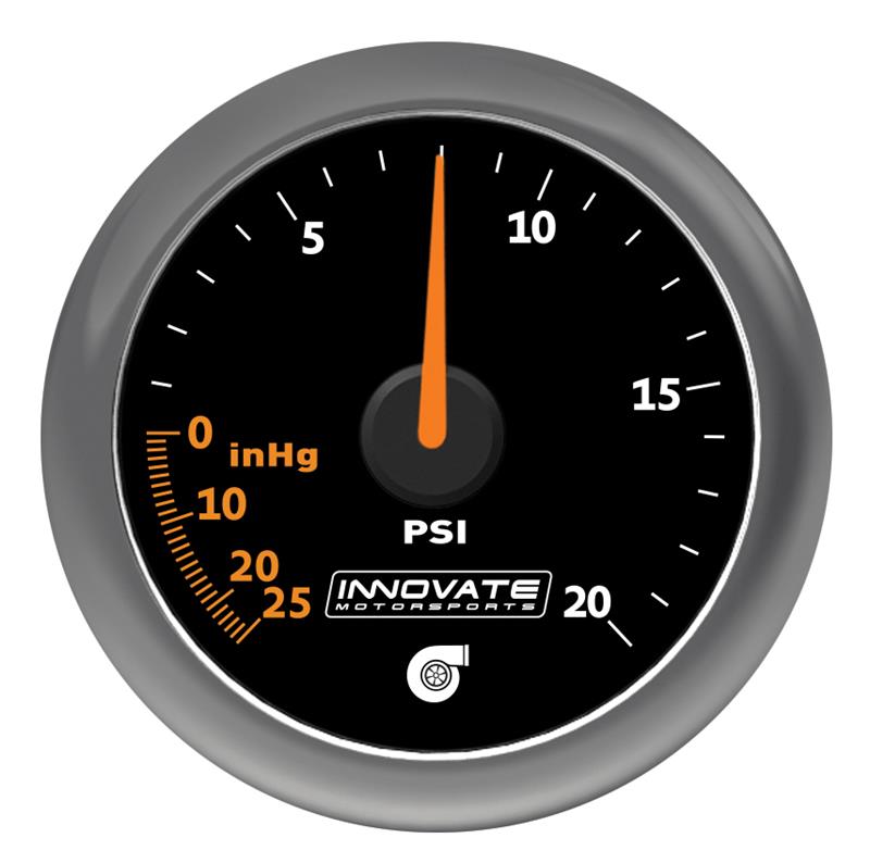 Innovate MTX Analog Exhaust Gas Temperature Gauge Kit - Black Dial