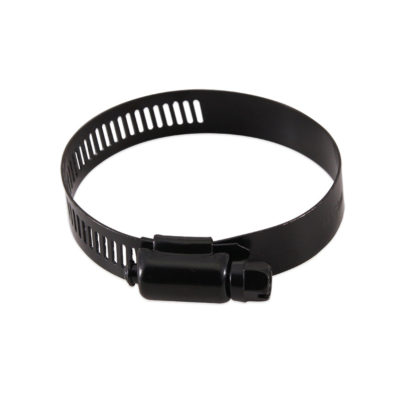 Mishimoto High-Torque Worm Gear Clamp 1.30in.-2.24in. (33mm-57mm) - Pack of 10 (Black) - #MMCLAMP-WG-57HTBK