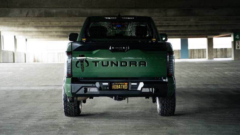 DV8 Offroad 2022-2026 Toyota Tundra MTO Series Rear Bumper - #RBTT2-04