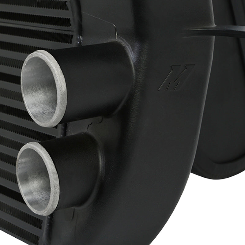 Mishimoto 2011-2014 Ford F-150 EcoBoost Black Intercooler w/ Polished Pipes - #MMINT-F150-11KPBK