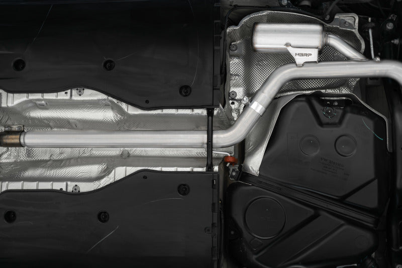 MBRP S46083CF Armor Pro Cat-Back Exhaust - Dual Rear Exit | 2019-2021 Volkswagen Jetta GLI 2.0L