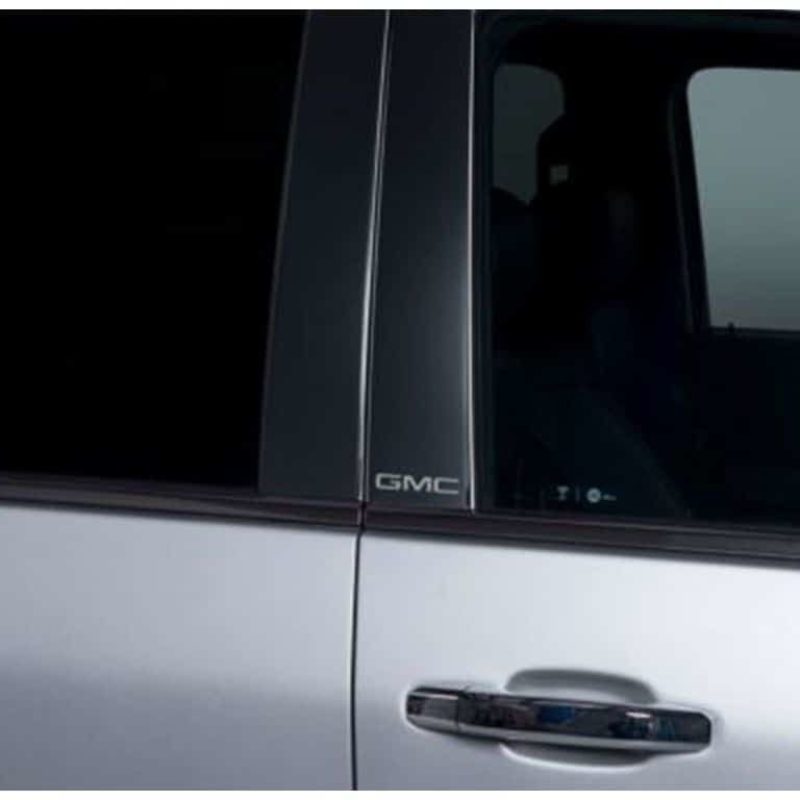 Putco for 2014-2018 GMC Sierra LD - Fits Double Cab/Crew Cab Black Platinum Pillar Posts
