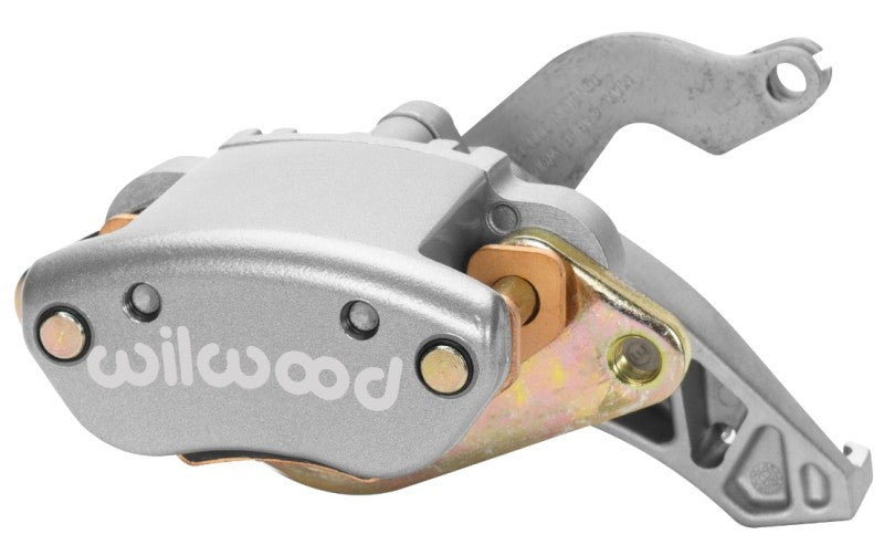 Wilwood Caliper-MC4 Mechanical-R/H - Silver No Logo 1.19in Piston .81in Disc - #120-12069