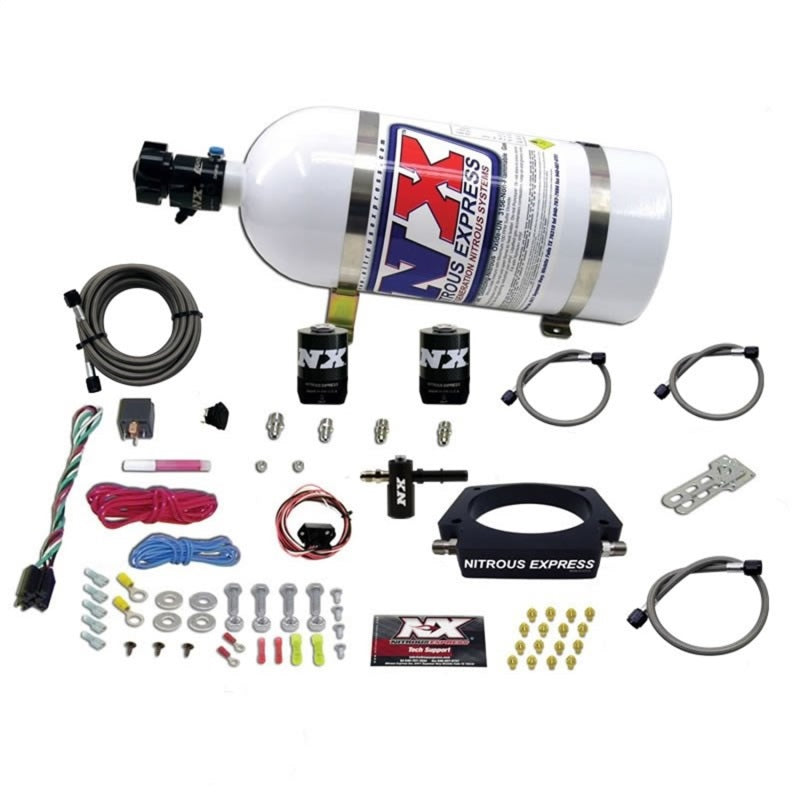 Nitrous Express Nitrous Plate (50-300HP) w/10lb Bottle for 14+ Chevy Corvette C7