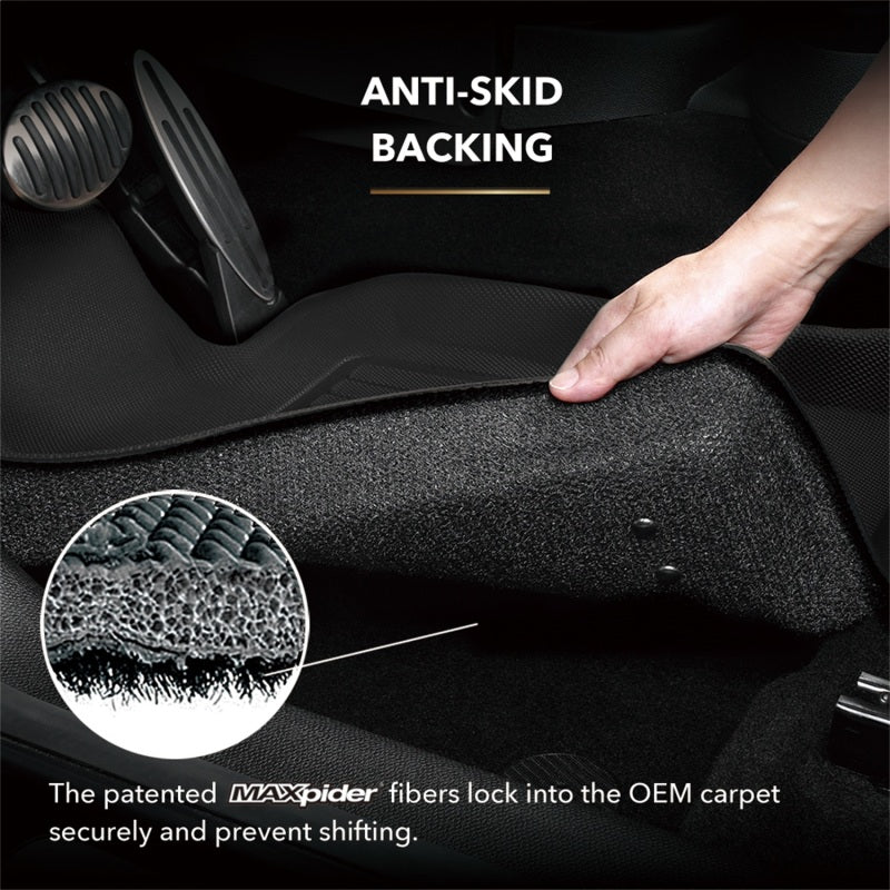 3D MAXpider Kagu Front & Rear Floor Mats for 2010-2012 Mercedes-Benz GLK 350