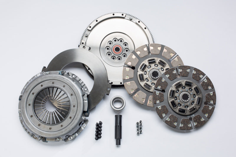 South Bend Clutch for 2004-2007 Ford 6.0L ZF-6 Street Dual Disc Organic Clutch Kit
