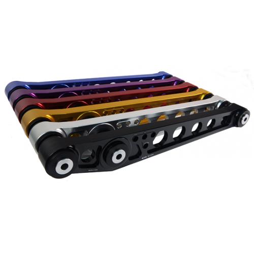 BLOX Racing Racing Rear Lower Control Arms - Red (Toyota 86 / Scion FRS / Subaru BRZ / WRX /STi) V2 BXSS-50010-RD-V2 (image shown: BXSS-50010-RD)