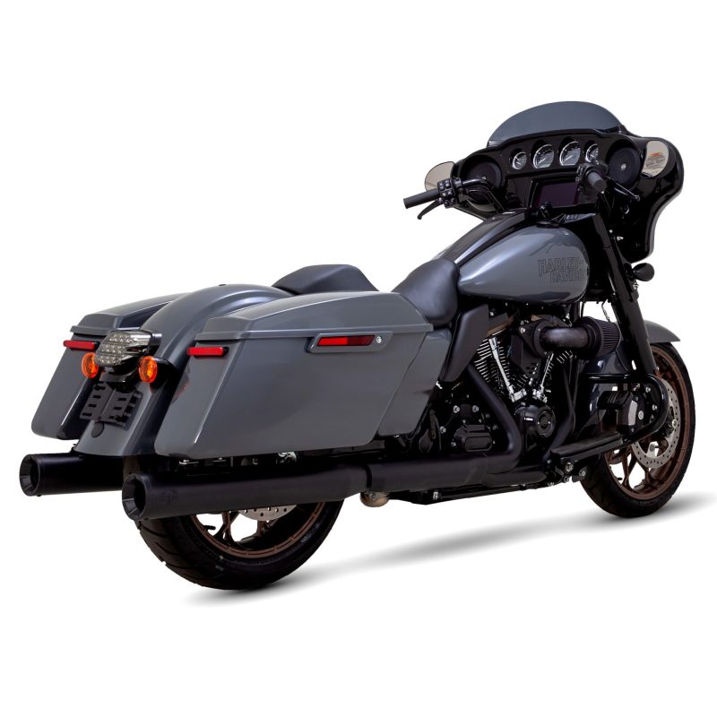 Vance & Hines 46714 Eliminator 400 Slip-Ons Black for 2017-2026 Harley-Davidson Touring