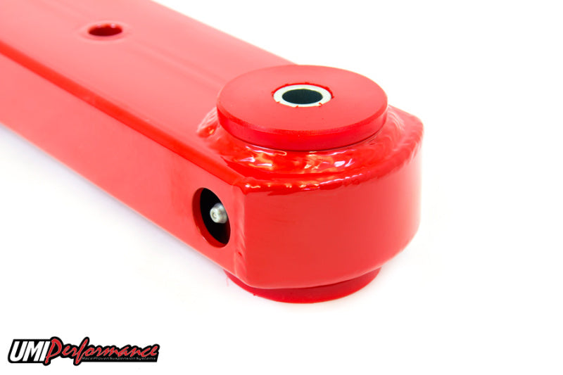 UMI Performance 3021-R Boxed Lower Control Arms Red for 1978-1988 GM G-Body
