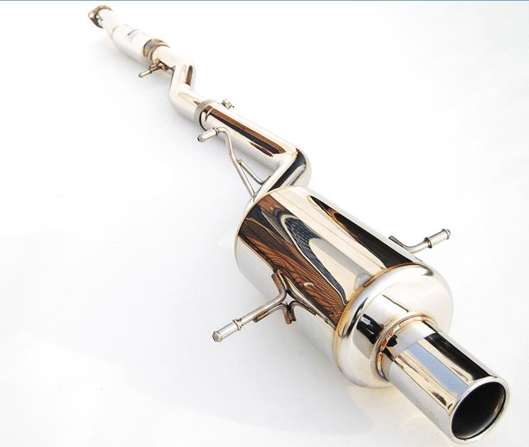 Invidia HS04SFRG2S 04-08 Subaru Forester XT G200 Rolled S.S. Tip Cat-Back Exhaust
