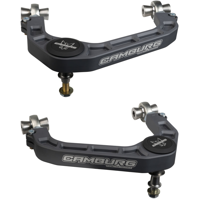 Camburg Engineering CAM-110211-GRY KINETIK Billet Uniball UCA Gray for 2021-2025 Ford F-150 (Excluding Raptor)