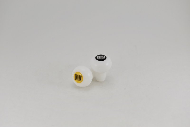 Kartboy Subaru Knuckleball Shift Knob - 5-Speed - White Delrin KB-015-WD-5SPD