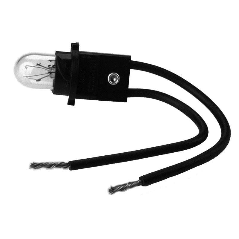 AutoMeter 3220 T3 Wedge 2.7W / 4.6W / 4.9W Twist-In Light Bulb and Socket Assembly