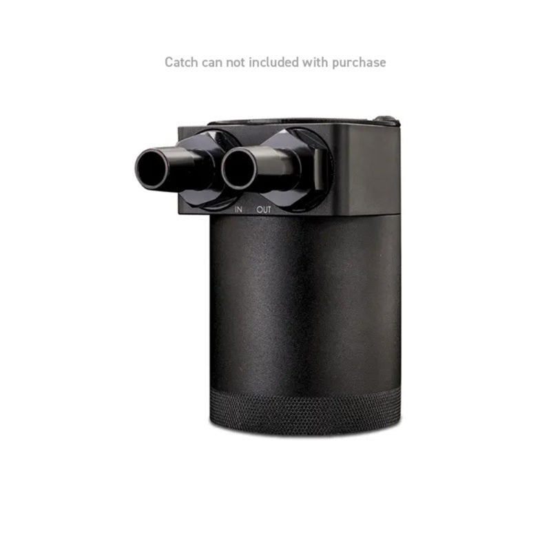 Mishimoto 2pcs. M20x1.5 1/2in Aluminum Catch Can Fittings - Black - #MMFT-M20-12BK