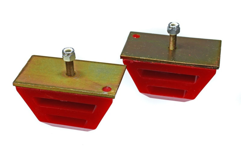 Energy Suspension 2-1/2 Bump Stop Heavy Duty (2) - Red 9.9109R