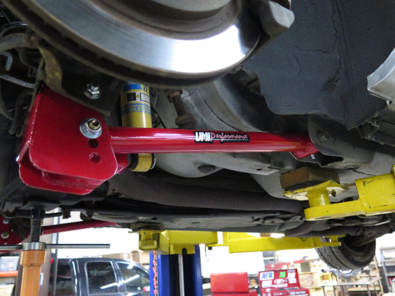 UMI Performance 2012-B Lower Control Arm Relocation Brackets Bolt-In Black