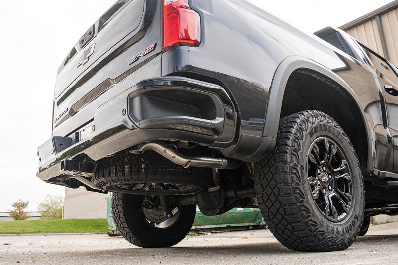Corsa 2022-2026 Chevrolet Silverado 1500 Cat-Back Dual Rear Exit with Turn Down Tail Pipes