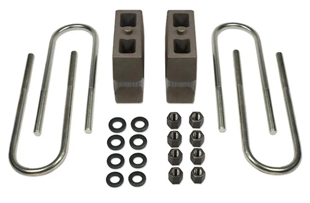 Tuff Country 97011 5.5in Rear Block and U-Bolt Kit for 1973-1987 Chevrolet Truck 3/4 Ton 4WD