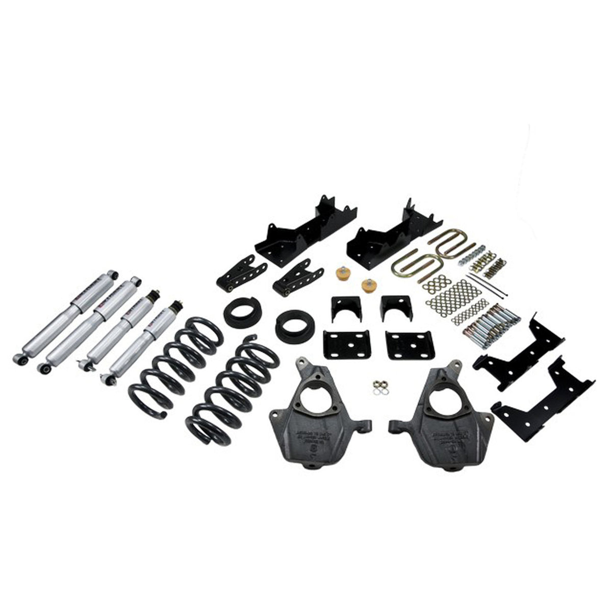 Belltech Lowering Kit with SP Shocks 4-5in F/7in R for 2001-2006 Chevrolet Silverado 1500