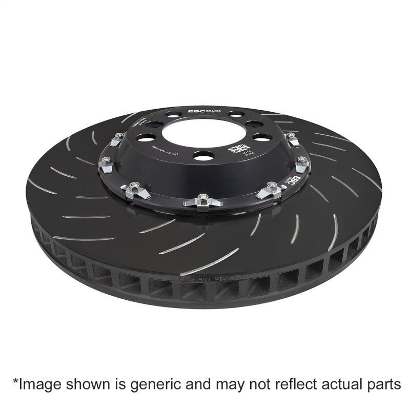 EBC 21-26 BMW S26 Front Brake Kit Yellowstuff Pads SG 2-Piece Rotors S26KF1036 (image of SG2F024)